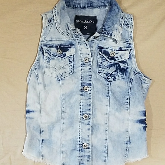 Maurices Tops - Maurices Denim Vest